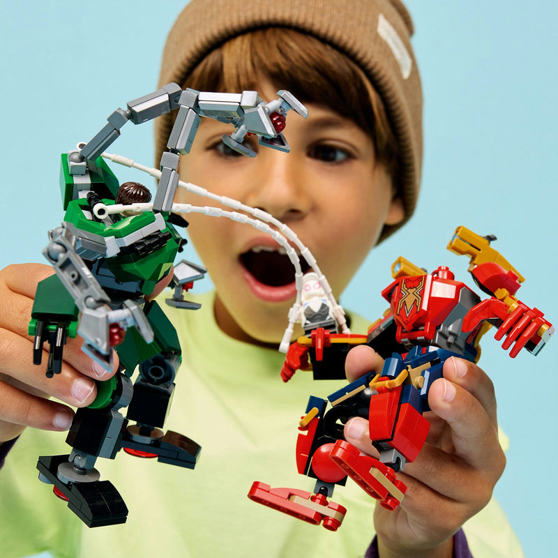 Afbeelding laden in galerijviewer, Lego marvel - mechaduel: spider-man vs. doc ock constructiespeelgoed (76338)
