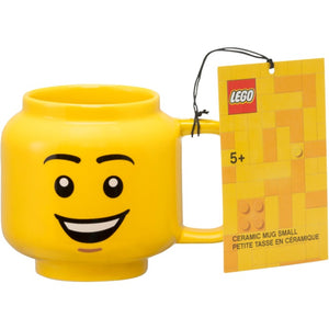 Room copenhagen lego keramische mok - vrolijke jongen, klein (geel)