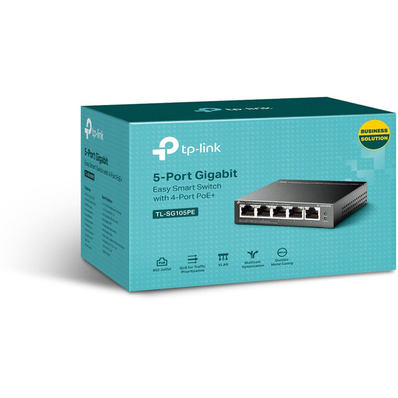 Afbeelding laden in galerijviewer, Tp-link tl-sg105pe switch (grijs, poe)
