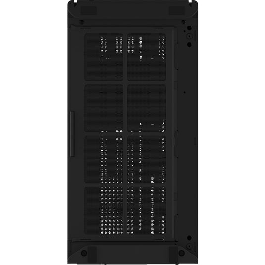 Thermaltake s370 ws midi tower behuizing (zwart | 2x usb-a | 1x usb-c | tempered glass)