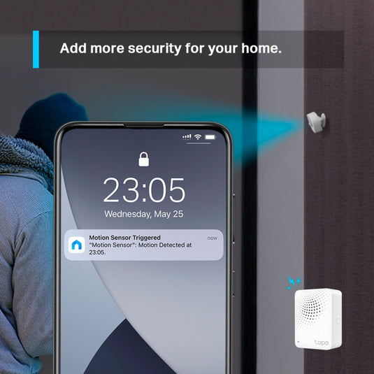 Tp-link tapo t100 smart bewegingssensor - bewegingsdetectie