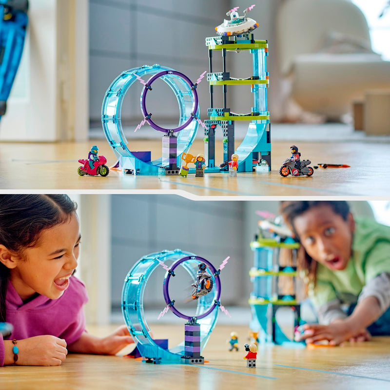 Afbeelding laden in galerijviewer, Lego city - ultieme stuntrijders uitdaging constructiespeelgoed (60361)
