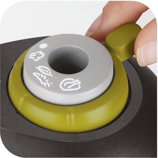 Tefal snelkookpan secure 5 neo p2530738 (roestvrij staal zwart, 6 liter)