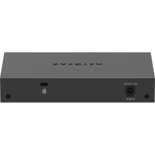 Netgear 5-port poe+ gigabit ethernet soho unmanaged switch (gs305p) (zwart)