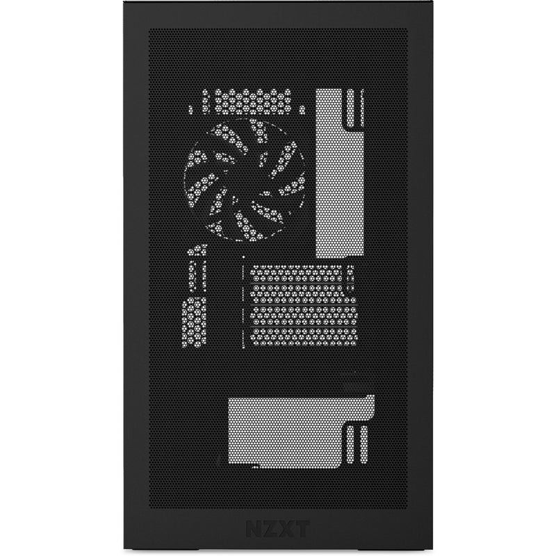 Afbeelding laden in galerijviewer, Nzxt h3 flow midi tower behuizing (zwart (mat) | 1x usb-a | 1x usb-c | tempered glass)
