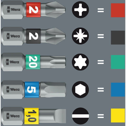 Wera bit-check 30 diamond 1 bitset (bithouder en bits)