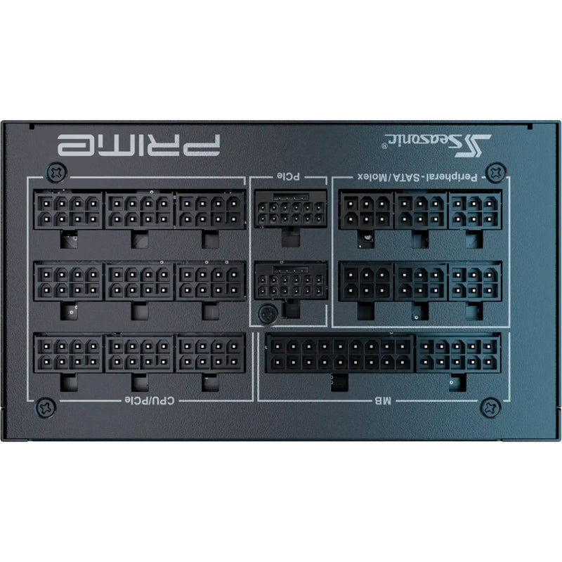 Afbeelding laden in galerijviewer, Seasonic prime tx-1600 modulaire 1600 watt voeding (zwart, 2x 12v-2x6, 6x pcie)
