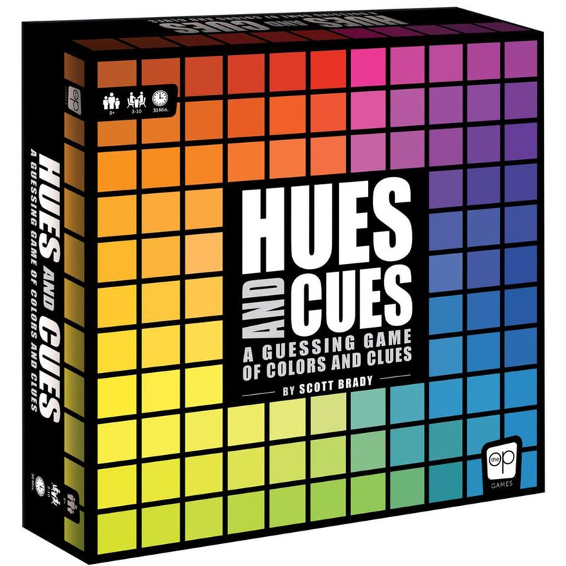 Afbeelding laden in galerijviewer, Usaopoly - hues and cues bordspel - familiespel - party spel - vanaf 8 jaar - voor 3 tot 10 spelers - engelstalige spelregels
