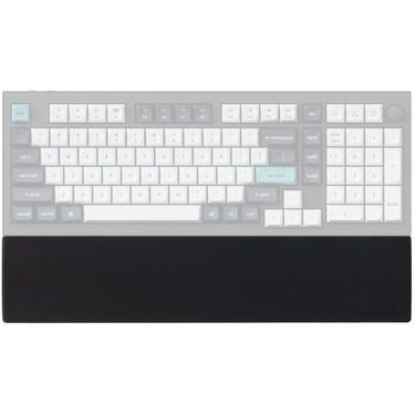 Keychron silicone palm rest voor q12 q5 pro q5 max q5 he l3 polssteun (zwart)