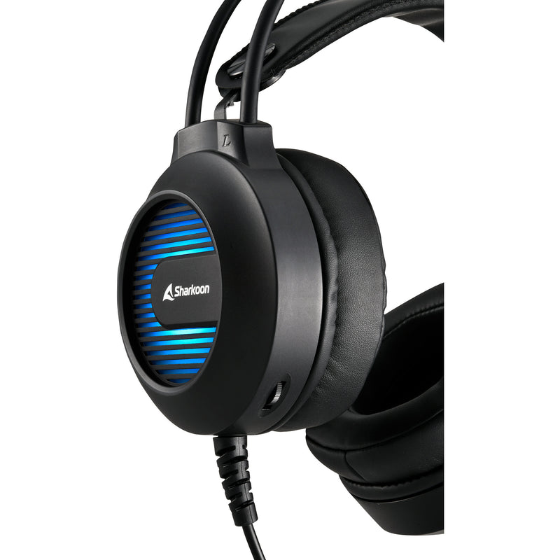 Afbeelding laden in galerijviewer, Sharkoon skiller sgh20 over-ear gaming headset (zwart, pc, playstation 5)
