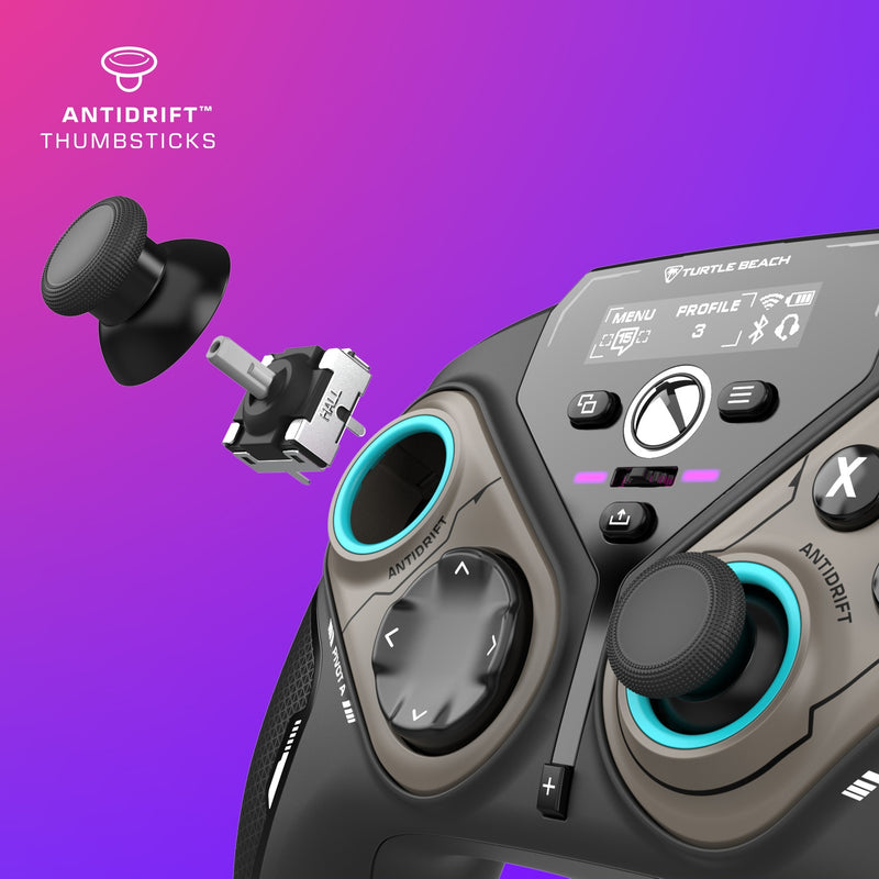 Afbeelding laden in galerijviewer, Turtle beach stealth pivot draadloze slimme controller (zwart, 2,4 ghz bluetooth usb, pc, xbox, android)
