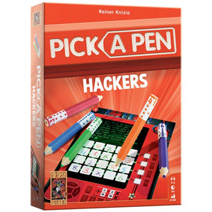 999games 999 games pick a pen - hackers dobbelspel (nederlands, 2 - 4 spelers, 30 minuten, vanaf 8 jaar)