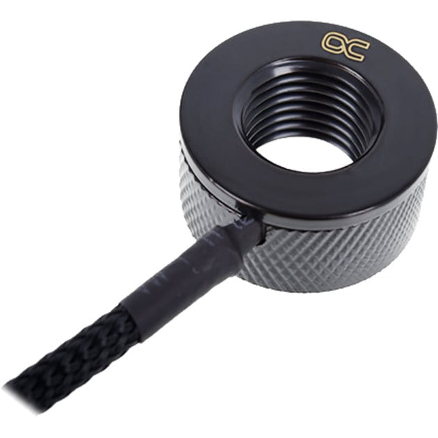 Afbeelding laden in galerijviewer, Alphacool eiszapfen temperatuursensor g1 4 ig ig met ag adapter (zwart)
