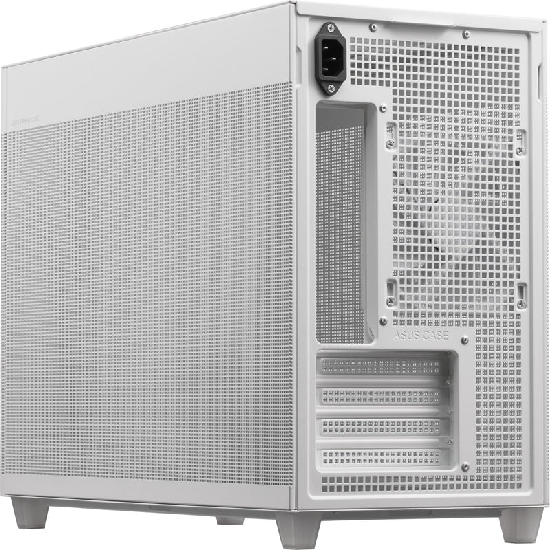 Afbeelding laden in galerijviewer, Asus prime ap201 mini tower behuizing (wit | 2x usb-a | 1x usb-c)

