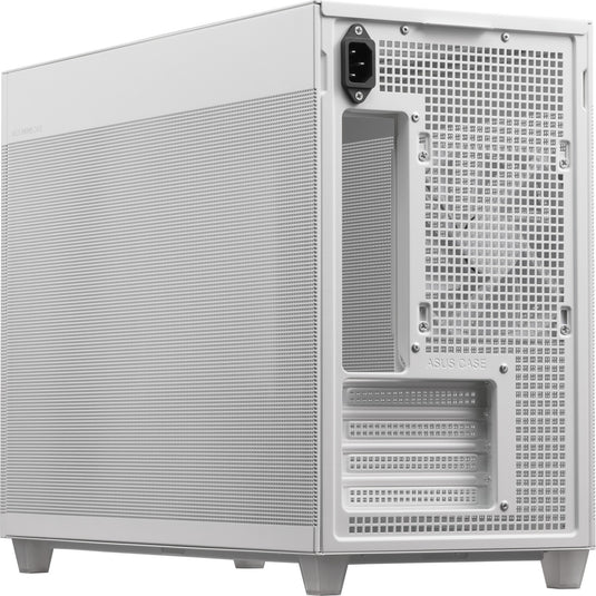 Asus prime ap201 mini tower behuizing (wit | 2x usb-a | 1x usb-c)