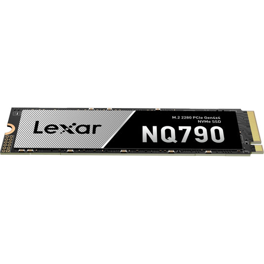 Lexar nq790 1 tb ssd (zwart grijs, pcie 4.0 x4, nvme 1.4, m.2 2280)