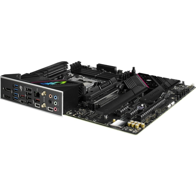 Afbeelding laden in galerijviewer, Asus rog strix b650e-f gaming wifi socket am5 moederbord (zwart, raid, 2.5 gb-lan, wi-fi 6e, bt 5.2, sound, atx)
