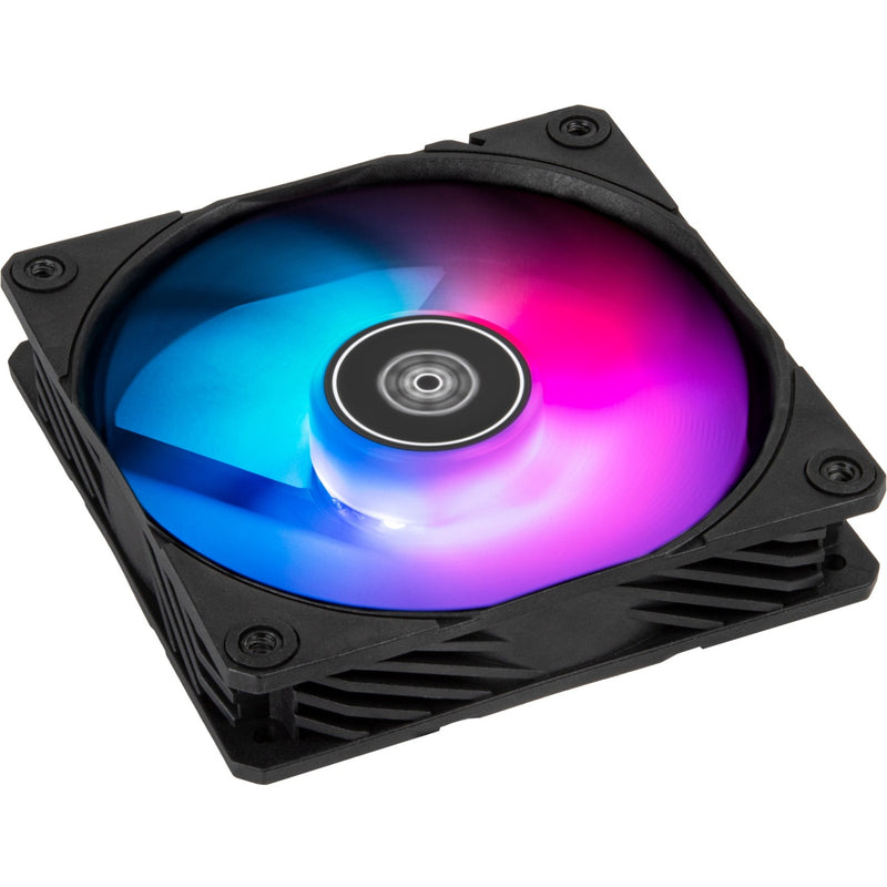 Afbeelding laden in galerijviewer, Silverstone shark force 120 argb case fan (zwart, 120 x 120 x 25 mm, pwm)
