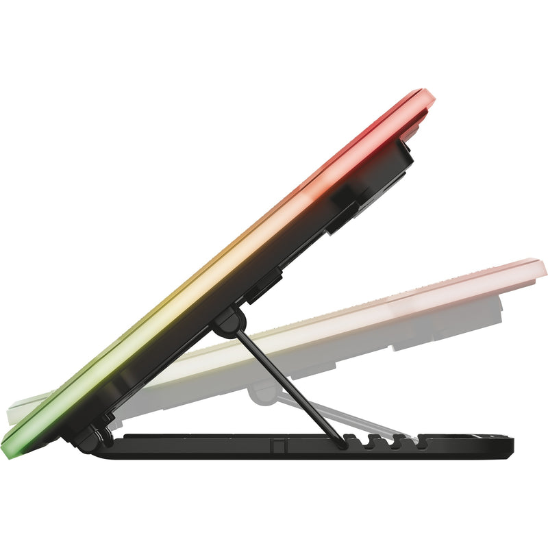 Afbeelding laden in galerijviewer, Trust gxt 1126 aura laptopkoeler (zwart, rgb)
