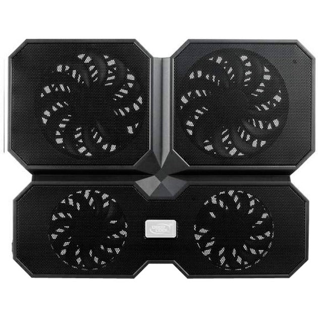 Afbeelding laden in galerijviewer, Deepcool multi core x6 laptopkoeler (zwart, 2x usb 2.0)
