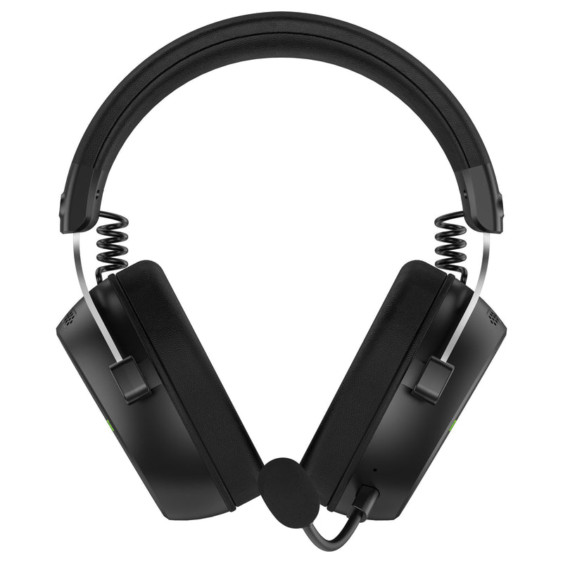 Afbeelding laden in galerijviewer, Hator hypergang 3 wireless over-ear gaming headset (zwart, rgb, 2.4ghz bluetooth usb)
