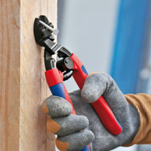 Afbeelding laden in galerijviewer, Knipex cobolt betonschaar 7132200 kniptang (middensnijder, met openingsveer)
