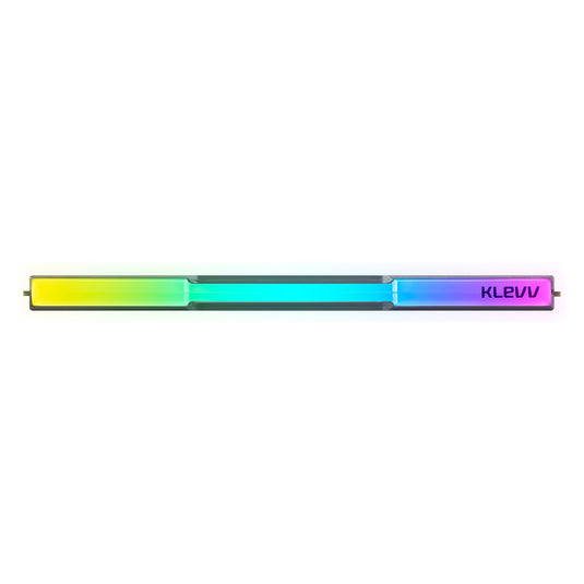 Klevv 32 gb ddr5-6200 (2x 16 gb) kit werkgeheugen (wit zwart, kd5agua80-62b320p, cras v rgb rog, xmp 3.0, expo)