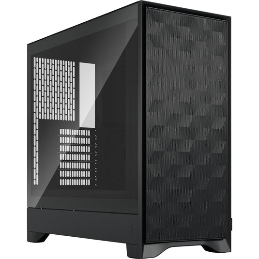 Fractal design pop 2 air midi tower behuizing (zwart | 1x usb-a | 1x usb-c | tempered glass)