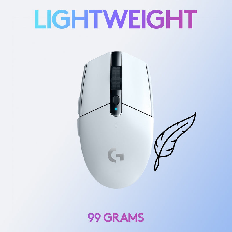 Afbeelding laden in galerijviewer, Logitech g305 lightspeed draadloze gamingmuis (wit, 200 – 12.000 dpi)
