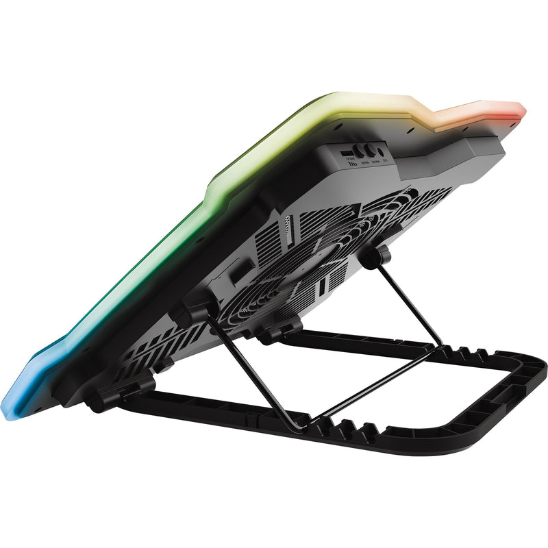 Afbeelding laden in galerijviewer, Trust gxt 1126 aura laptopkoeler (zwart, rgb)
