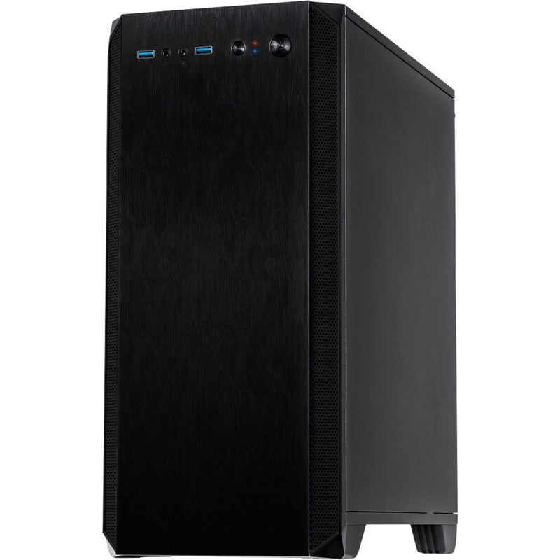 Afbeelding laden in galerijviewer, Inter-tech h-606 mini tower behuizing (zwart | 2x usb-a)
