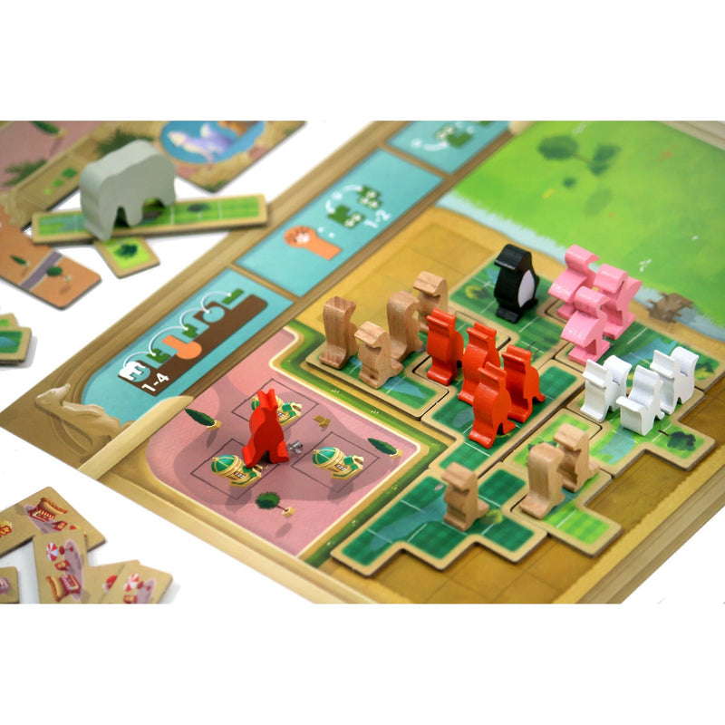 Afbeelding laden in galerijviewer, White goblin games new york zoo bordspel (nederlands, 1 - 5 spelers, 30 minuten, vanaf 10 jaar)
