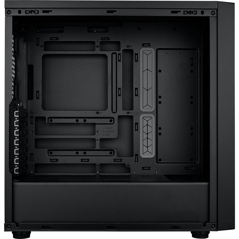 Afbeelding laden in galerijviewer, Cooler master masterbox 600 lite midi tower behuizing (zwart | 2x usb-a | 1x usb-c | rgb | tempered glass)
