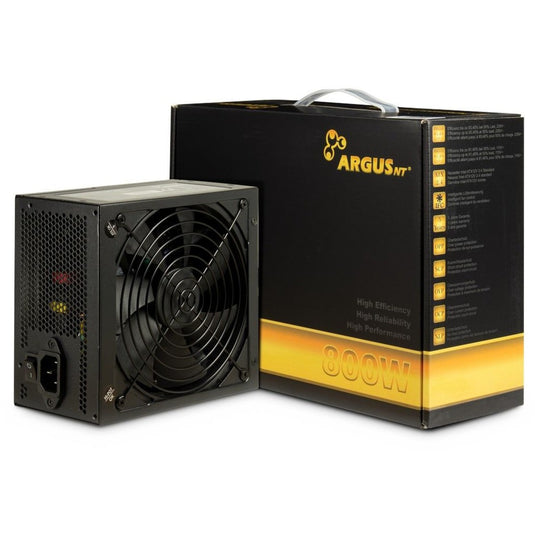 Inter-tech argus gps-800 800 watt voeding (zwart, 4x pcie)