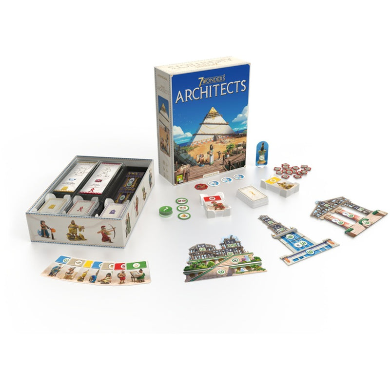 Afbeelding laden in galerijviewer, Asmodee 7 wonders: architects bordspel (nederlands, 2 - 7 spelers, 25 minuten, vanaf 8 jaar)

