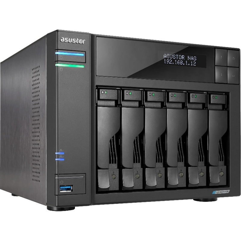 Afbeelding laden in galerijviewer, Asustor lockerstor 6 as6706t nas (zwart)
