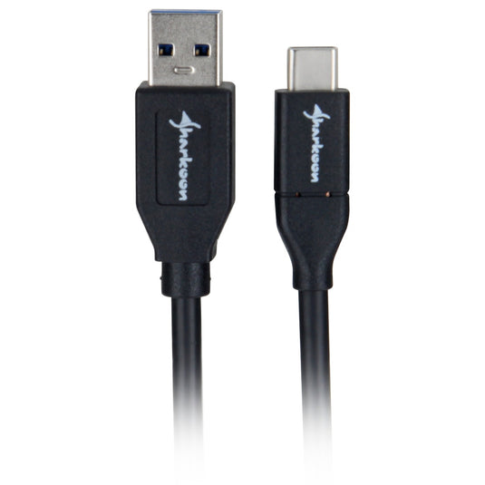 Sharkoon usb-a 3.2 > usb-c kabel (zwart, 0,5 meter )