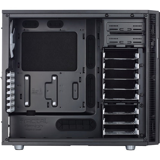 Fractal design define r5 midi tower behuizing (zwart | 4x usb-a)