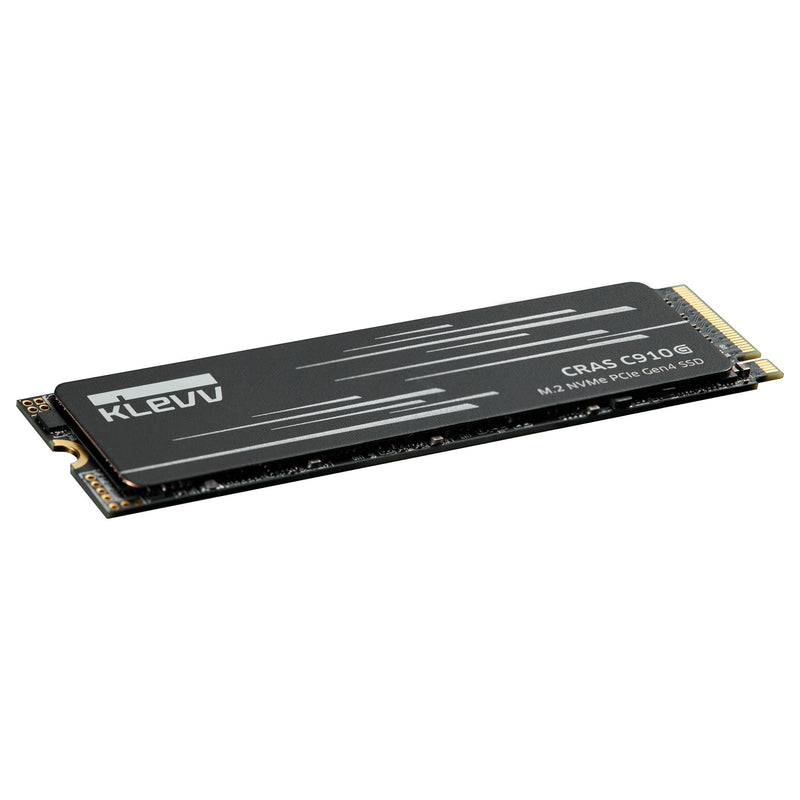 Afbeelding laden in galerijviewer, Klevv cras c910g 4 tb ssd (zwart, k04tbm2sp0-10g, pcie gen 4.0 x4, nvme 2.0)
