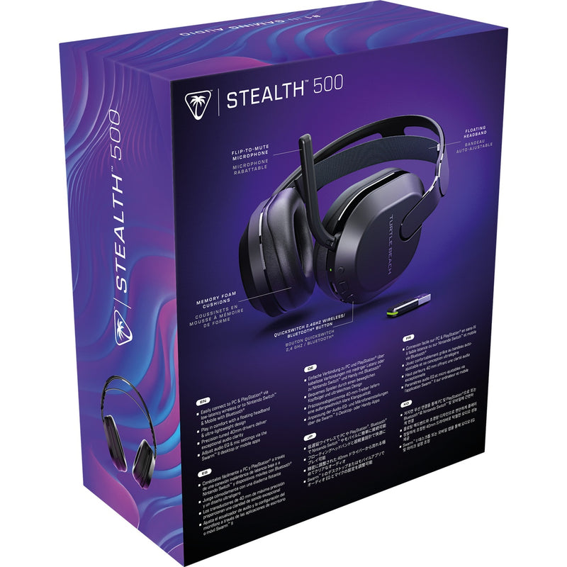 Afbeelding laden in galerijviewer, Turtle beach stealth 500 over-ear gaming headset (zwart, pc - windows 10 en hoger, playstation 4 5, nintendo switch, android, ios)
