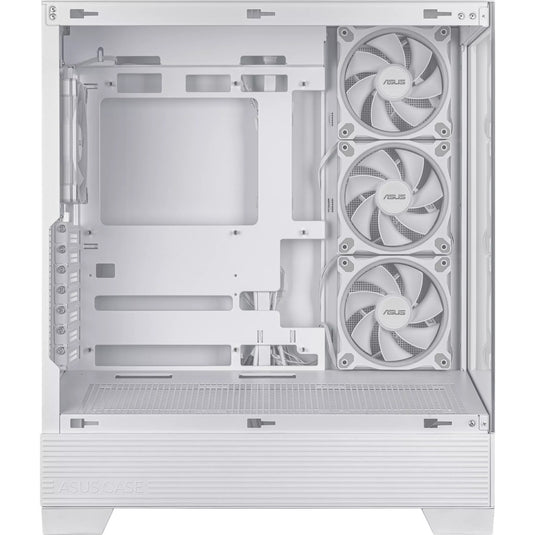 Asus a31 plus midi tower behuizing (wit | 2x usb-a | 2x usb-c | tempered glass)