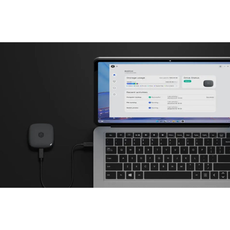 Afbeelding laden in galerijviewer, Synology beedrive 1 tb externe ssd (zwart, usb 3.2 gen 2 (type c))
