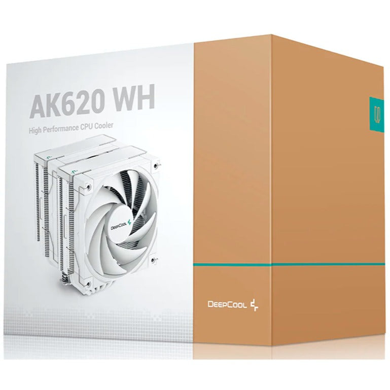 Afbeelding laden in galerijviewer, Deepcool ak620 cpu-koeler (wit, 4-pins pwm fan-connector)
