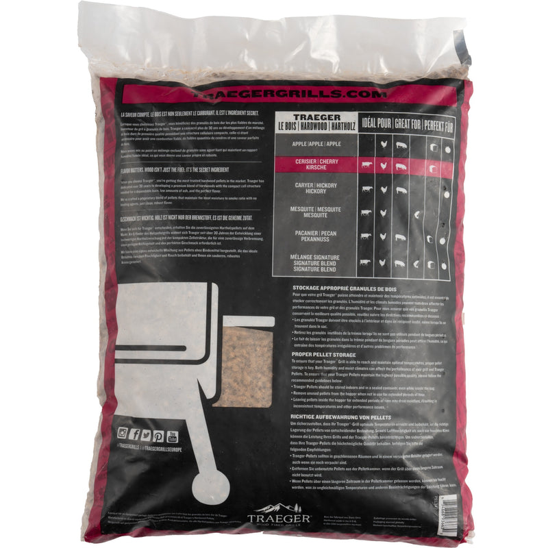 Afbeelding laden in galerijviewer, Traeger pellets van hardhout kers brandstof (9 kg)
