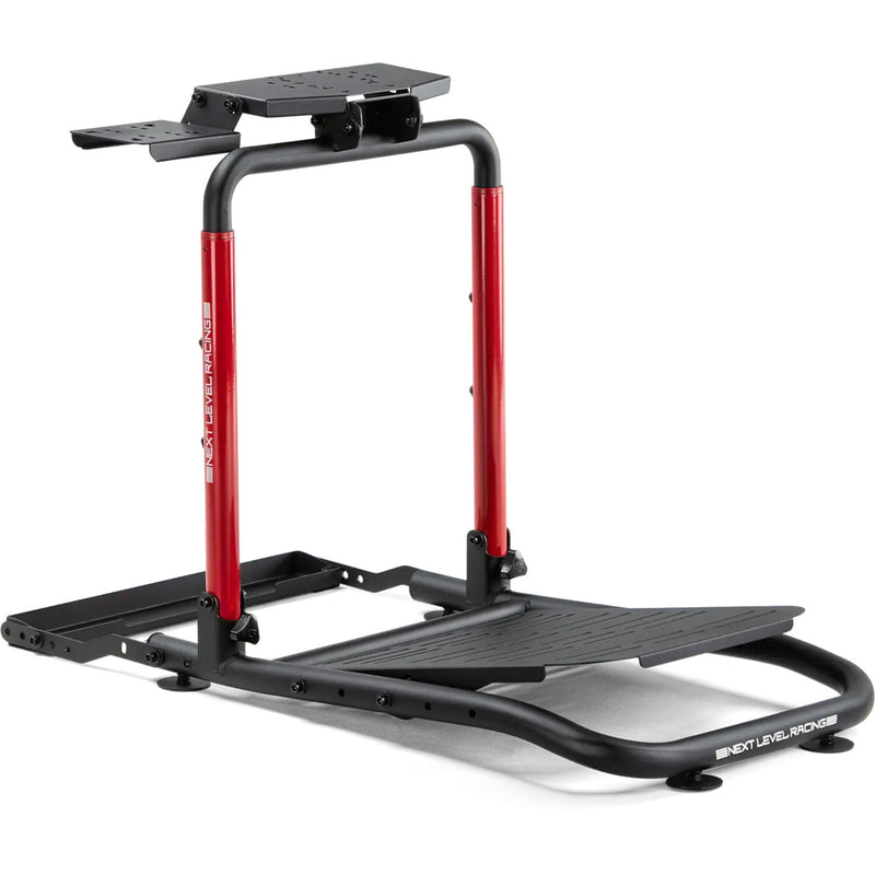Afbeelding laden in galerijviewer, Next level racing wheel stand lite 2.0 standaard (zwart rood)
