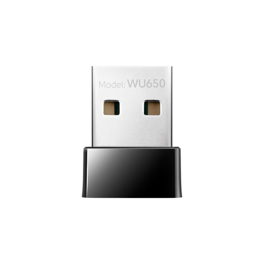Cudy ac650 wireless dual band mini usb wlan adapter (zwart)