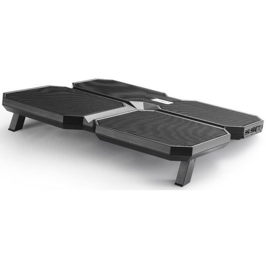 Deepcool multi core x6 laptopkoeler (zwart, 2x usb 2.0)