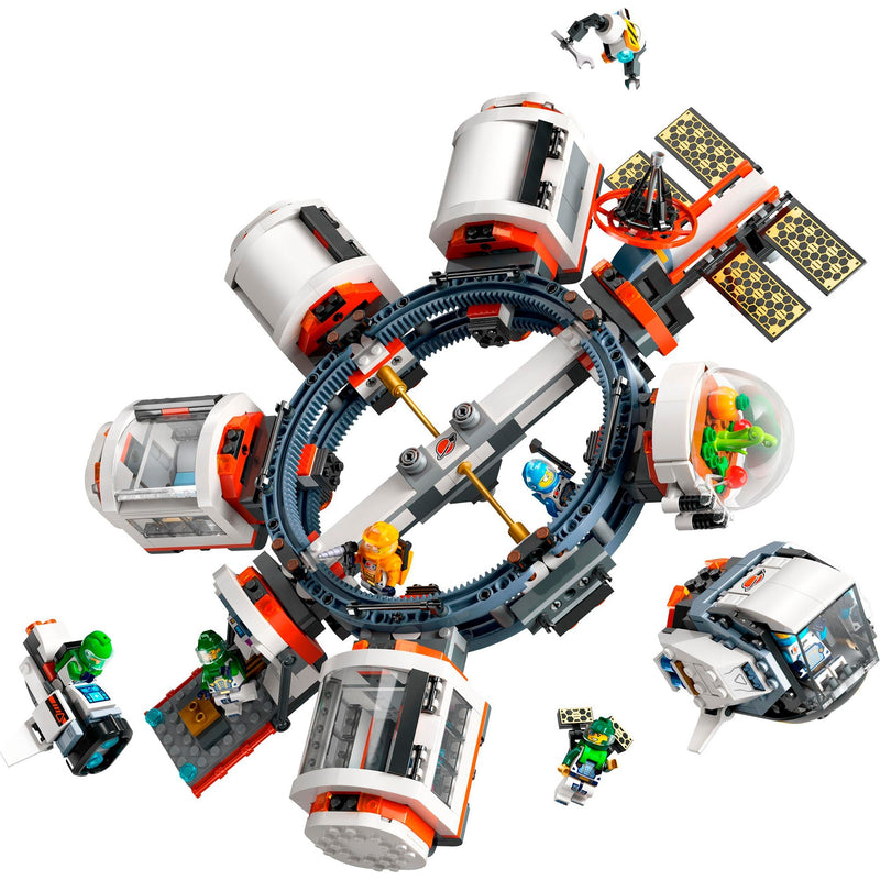 Afbeelding laden in galerijviewer, Lego city - modulair ruimtestation constructiespeelgoed (60433)

