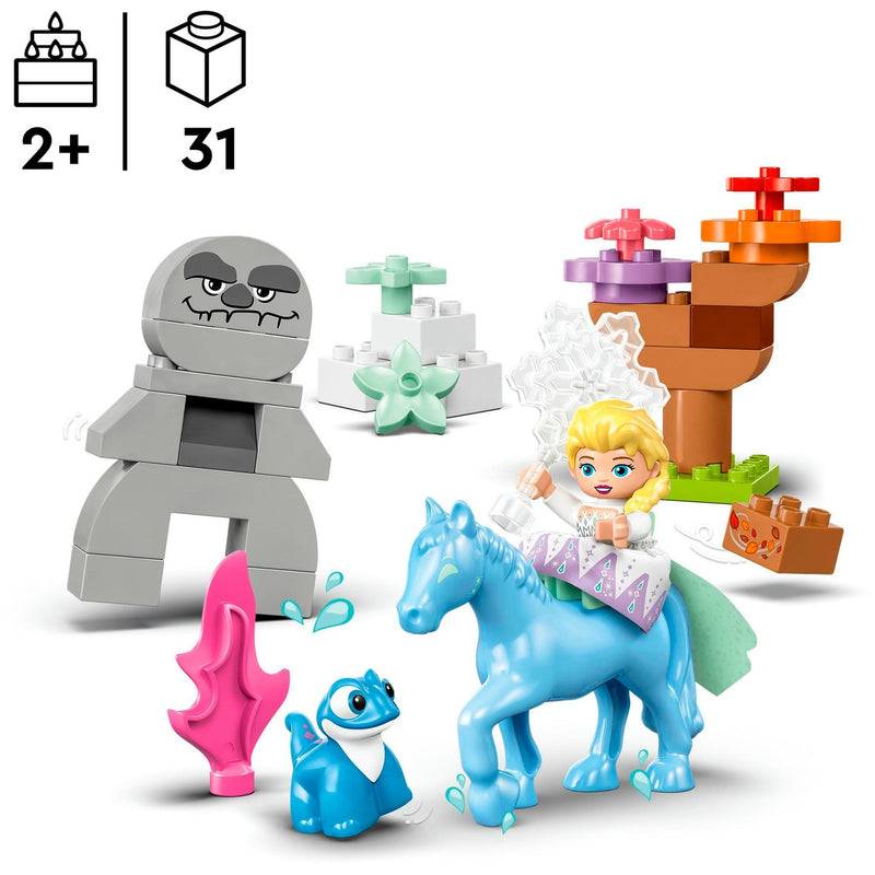 Afbeelding laden in galerijviewer, Lego duplo 10418 elsa en bruni in het betoverde bos
