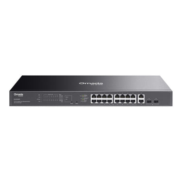 Tp-link omada es220gmp 20-poort gigabit easy managed switch (zwart, 16x poe+, 2x gigabit sfp)